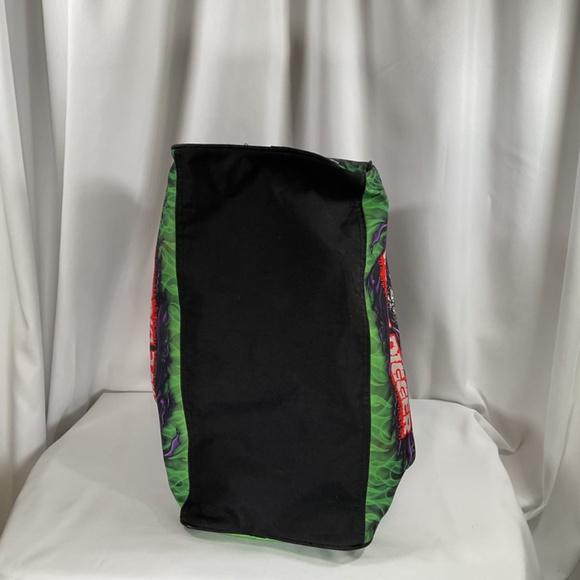 Monster Jam GraveDigger Grimm Reaper Bag Retro Duffel Bad to the Bone Truck - Picture 3 of 7